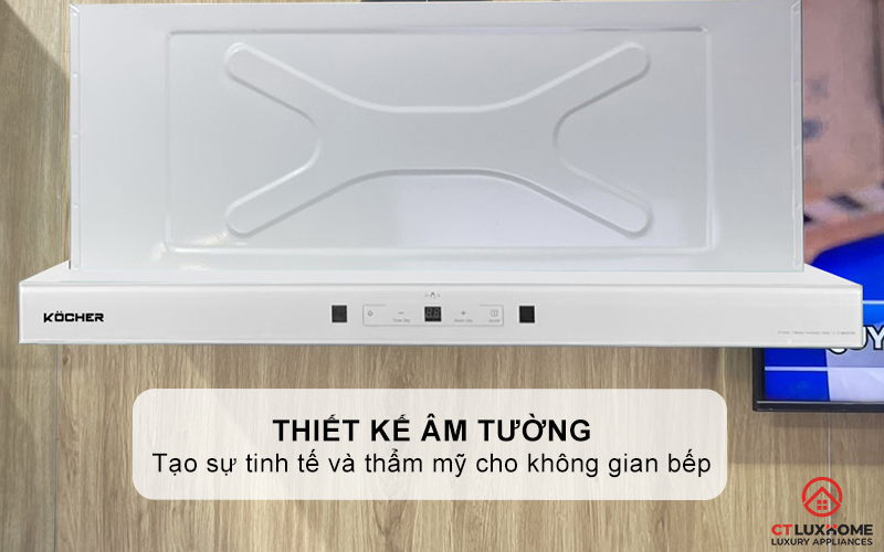 Hút mùi thần tốc với công suất hút 1400m³/h, siêu tiết kiệm điện, Booster lên tới 1850m³/h