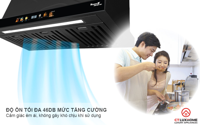 MÁY HÚT MÙI ÂM TỦ KOCHER TURBO X3D-669D NGANG 700MM TURBOX3D669D 8