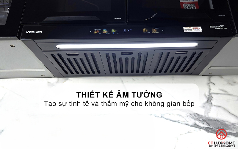 MÁY HÚT MÙI ÂM TỦ KOCHER TURBO X3D-669D NGANG 700MM TURBOX3D669D 1