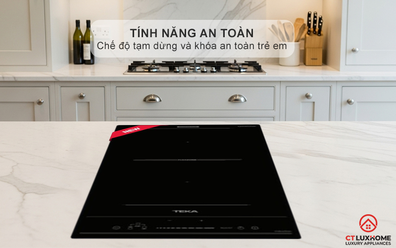 BẾP TỪ DOMINO 2 VÙNG NẤU TEKA VI2.1 SSM BK VI21SSMBK 7