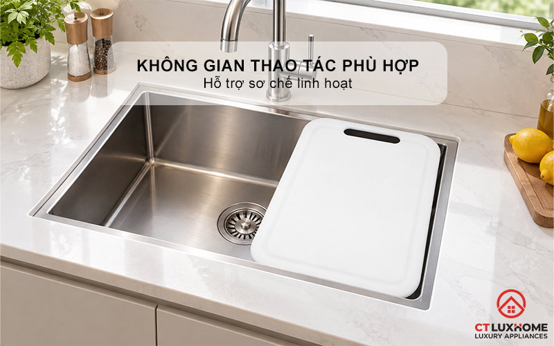 THỚT NHỰA PE KONOX CUTTING BOARD CB500PE 3