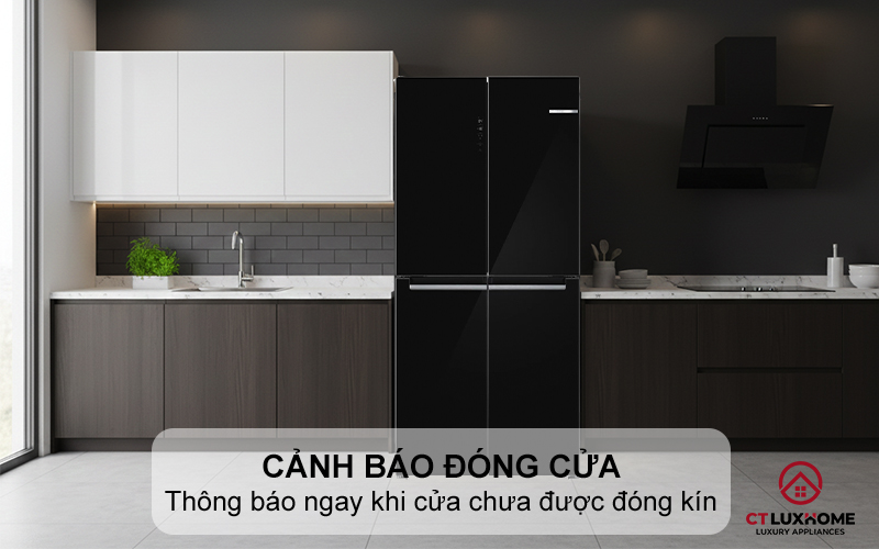 Cảnh báo âm thanh khi cửa mở lâu