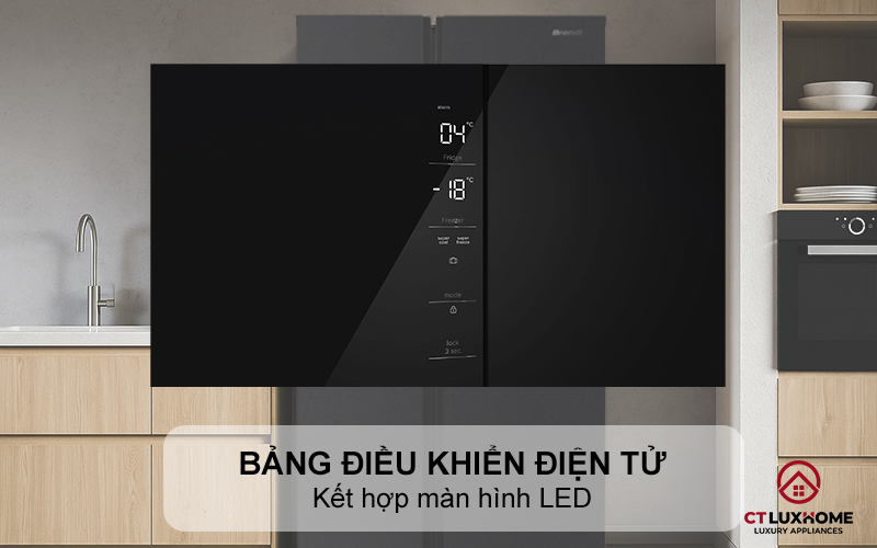 Hệ thống điều khiển thông minh cảm ứng trực quan, dễ sử dụng