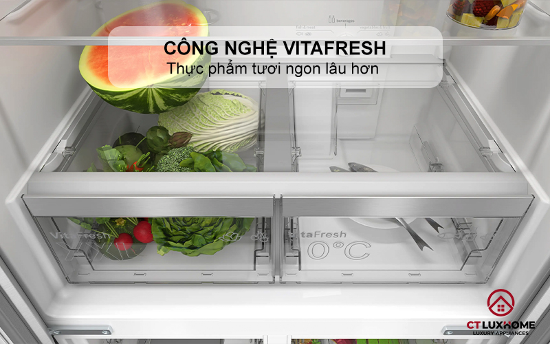 Công nghệ VitaFresh giúp thực phẩm tươi ngon lâu hơn