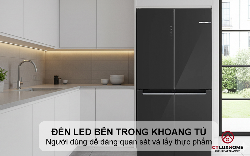 Đèn LED chiếu sáng rõ ràng, tiết kiệm điện năng trong quá trình sử dụng