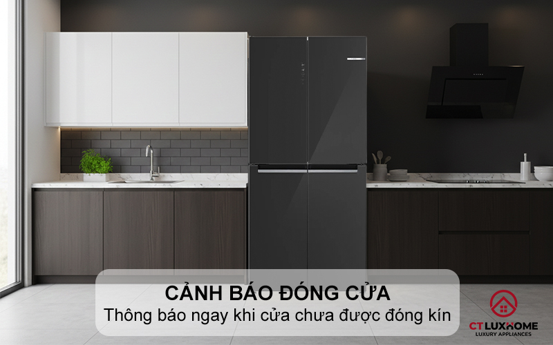 Cảnh báo âm thanh khi cửa mở lâu