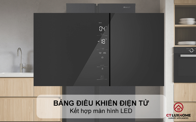 Hệ thống điều khiển thông minh cảm ứng trực quan, dễ sử dụng