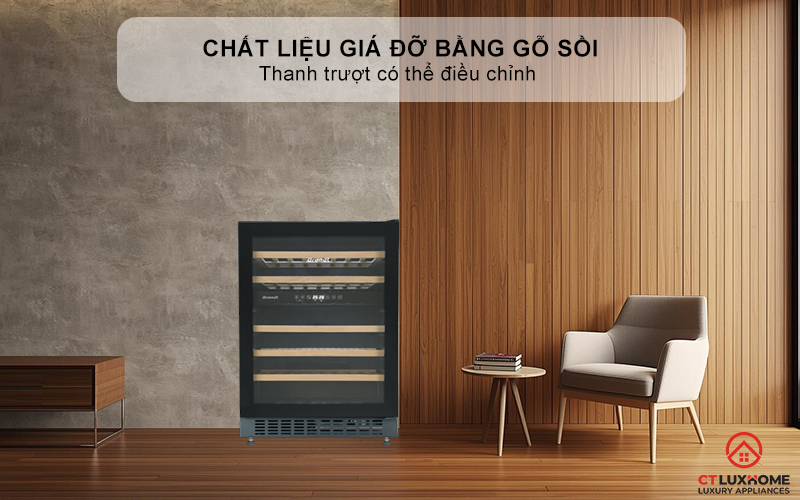 5 giá đỡ bằng gỗ sồi cao cấp - Có thể điều chỉnh