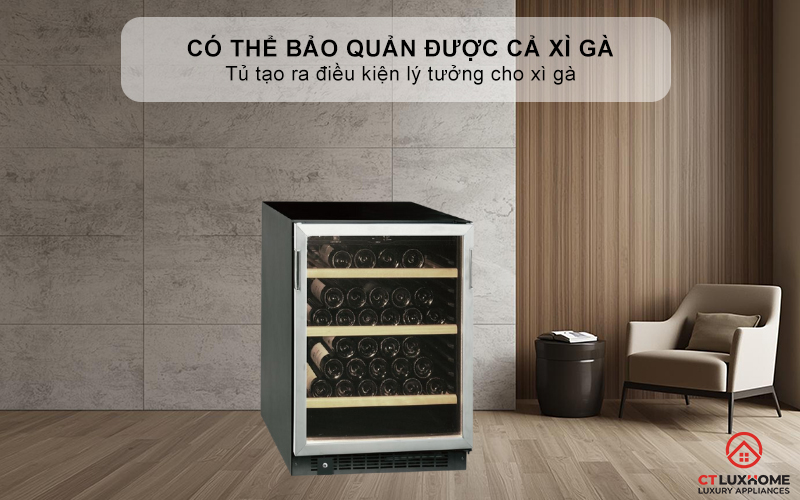 Có thể bảo quản được cả xì gà