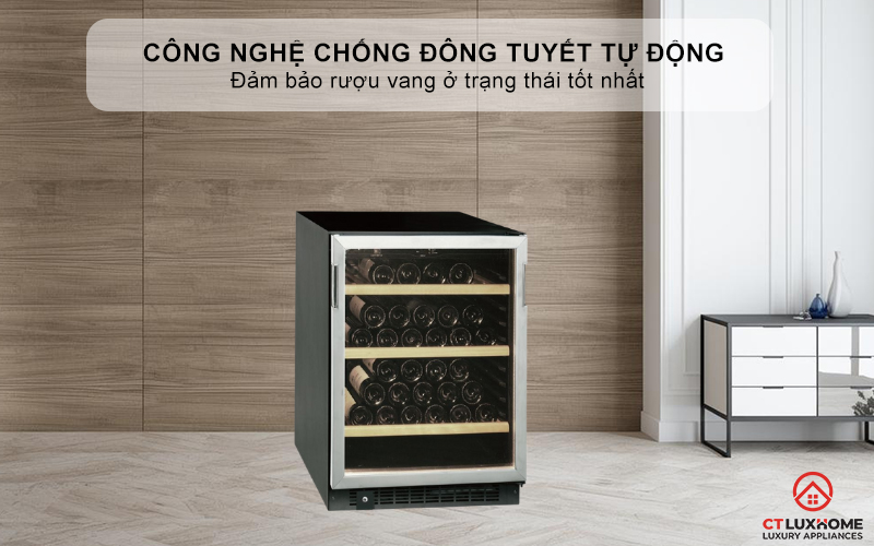 Công nghệ chống đông tuyết tự động - Đảm bảo rượu vang ở trạng thái tốt nhất