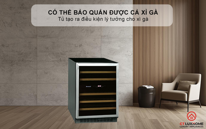 Có thể bảo quản được cả xì gà