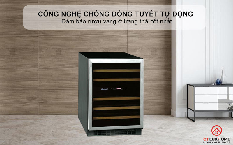 Công nghệ chống đông tuyết tự động - Đảm bảo rượu vang ở trạng thái tốt nhất