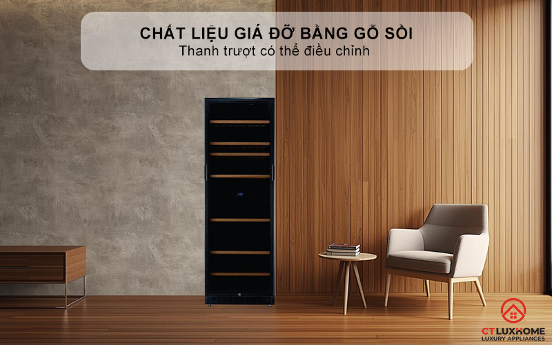 7 giá đỡ bằng gỗ sồi cao cấp -  Có thể điều chỉnh 