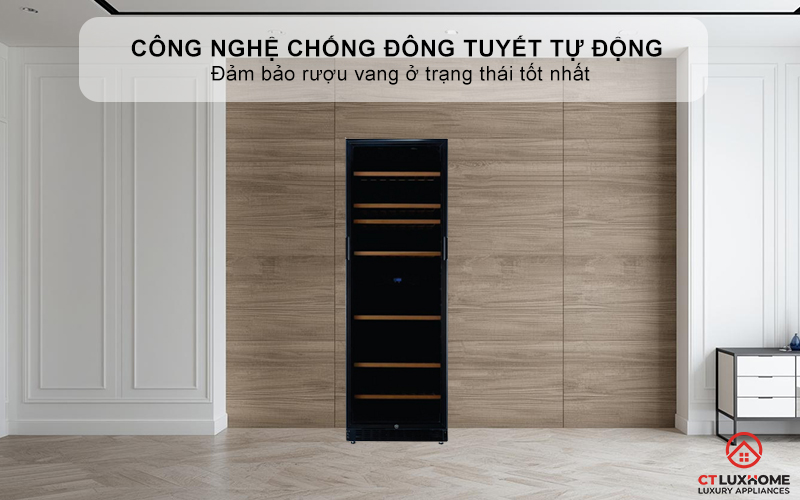 Công nghệ chống đông tuyết tự động - Đảm bảo rượu vang ở trạng thái tốt nhất