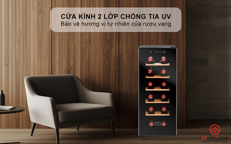 Cửa kính 2 lớp chống tia UV