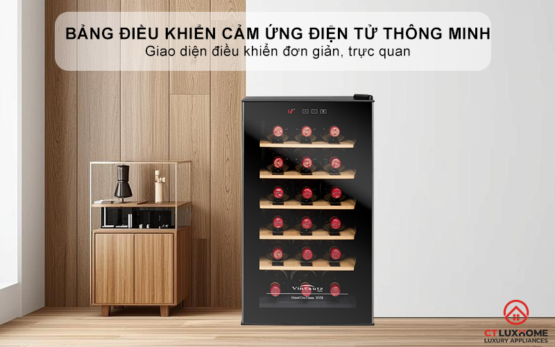 Chất liệu giá đỡ bằng gỗ - Thẩm mỹ và bảo vệ chai rượu