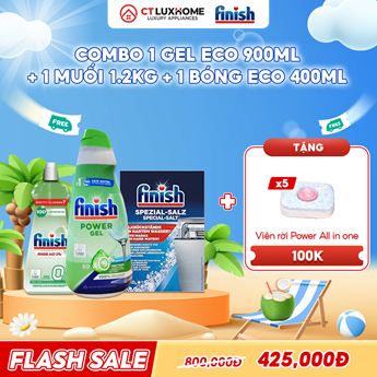 GEL RỬA BÁT FINISH CHÍNH HÃNG