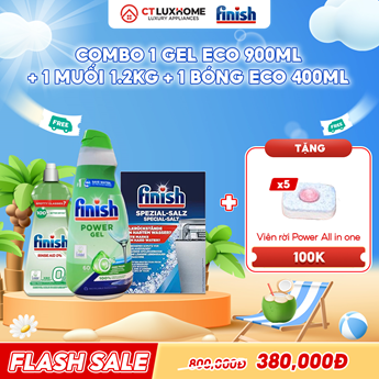 GEL RỬA BÁT FINISH CHÍNH HÃNG