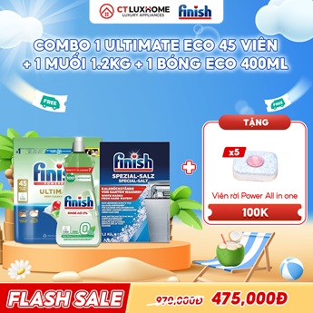 VIÊN RỬA BÁT ULTIMATE ECO CHÍNH HÃNG