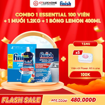 VIÊN RỬA BÁT FINISH ESSENTIAL CHÍNH HÃNG