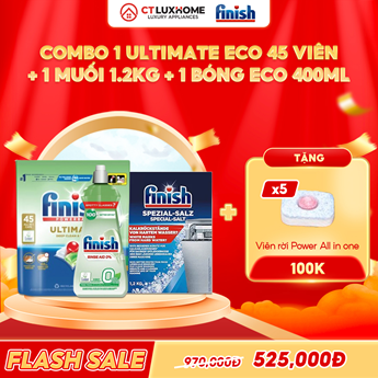 VIÊN RỬA BÁT ULTIMATE ECO CHÍNH HÃNG