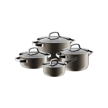 BỘ NỒI 4 MÓN WMF FUSIONTEC MINERAL DARK BRASS 0514875290