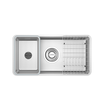 CHẬU RỬA BÁT 1 HỐ CHỐNG XƯỚC KONOX DEKOR 800SU