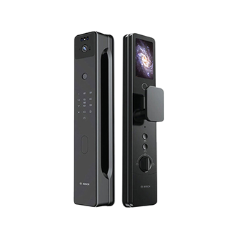 KHOÁ CỬA ĐIỆN TỬ BOSCH FU8 PLUS NHẬN DIỆN KHUÔN MẶT, VÂN TAY MÀU ĐEN