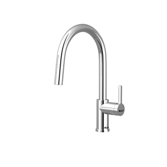 VÒI RỬA BÁT DÂY RÚT KONOX NÓNG LẠNH ALTO SMART CHROME