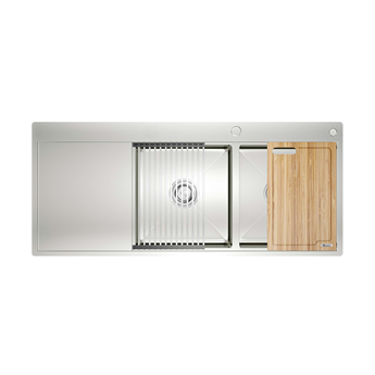 CHẬU RỬA BÁT KONOX WORKSTATION SINK - TOPMOUNT SINK KN11650TD BÀN TRÁI 
