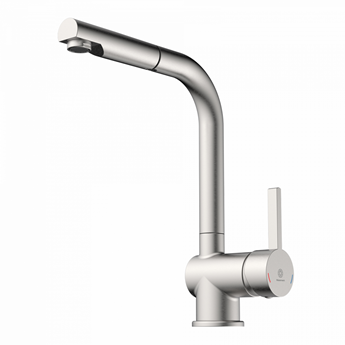 VÒI RỬA BÁT WK 4 PULL - OUT KITCHEN FAUCET STAINLESS STEEL LOOK - 700415