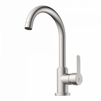 VÒI RỬA BÁT WASSERWERK 5 KITCHEN FAUCET STAINLESS STEEL LOOK - 700505