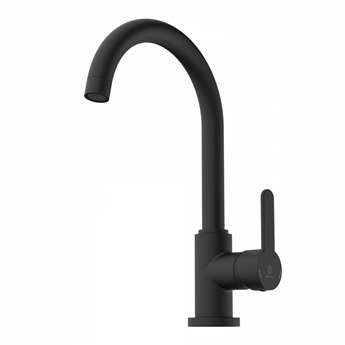 VÒI RỬA BÁT WASSERWERK 5 KITCHEN FAUCET BLACK - 700506