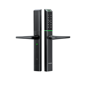 KHÓA CỬA NHÔM AVOLOCK AN 395 MÀU ĐEN NHẬN DIỆN VÂN TAY