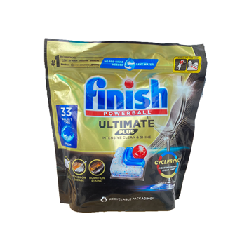 VIÊN RỬA BÁT FINISH ULTIMATE PLUS 33 VIÊN CHÍNH HÃNG