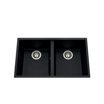 CHẬU ĐÁ RỬA BÁT 2 HỐ LUISINA QUADRILLE 760x435 MM