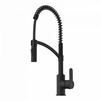 VÒI RỬA BÁT WK 3 KITCHEN FAUCET BLACK WITH SPIRAL SPRING - 700556 