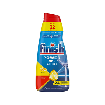 GEL RỬA BÁT FINISH POWER ALL IN ONE 650ML CHÍNH HÃNG