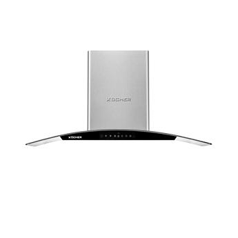 MÁY HÚT MÙI GẮN TƯỜNG KÍNH CONG KOCHER K-229I NGANG 90CM
