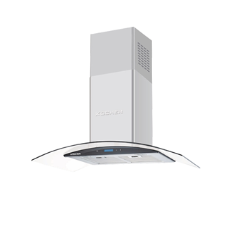 MÁY HÚT MÙI GẮN TƯỜNG KÍNH CONG KOCHER K-228S NGANG 90CM