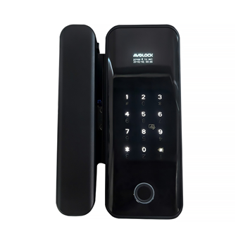 KHÓA VÂN TAY CỬA KÍNH AVOLOCK AK 27 NHẬN DIỆN VÂN TAY, THẺ TỪ