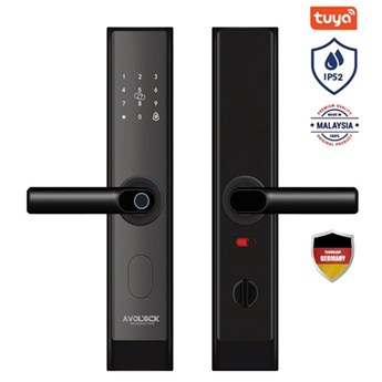 KHÓA CỬA GỖ AVOLOCK AV 67 NHẬN DIỆN VÂN TAY, THẺ TỪ