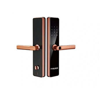 KHÓA CỬA GỖ AVOLOCK AV 69 NHẬN DIỆN VÂN TAY, THẺ TỪ