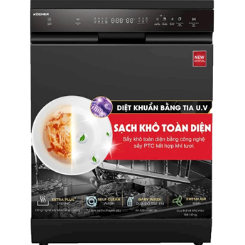 MÁY RỬA BÁT ĐỘC LẬP KOCHER KDEU-X15B PRO
