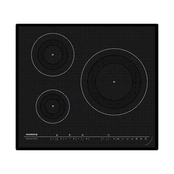 BẾP TỪ 3 VÙNG NẤU ROSIERES RPI342MM 7200W MÀU ĐEN