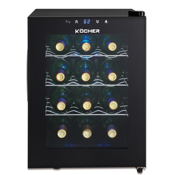TỦ RƯỢU ĐỘC LẬP KOCHER KWEU-1012B 33L MÀU ĐEN