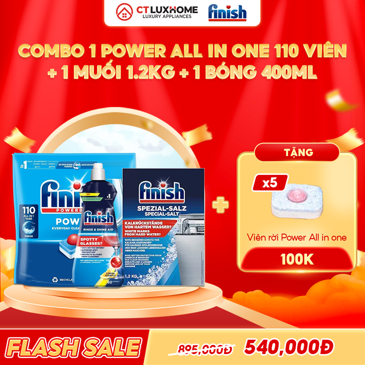 VIÊN RỬA BÁT FINISH POWER ALL IN ONE
