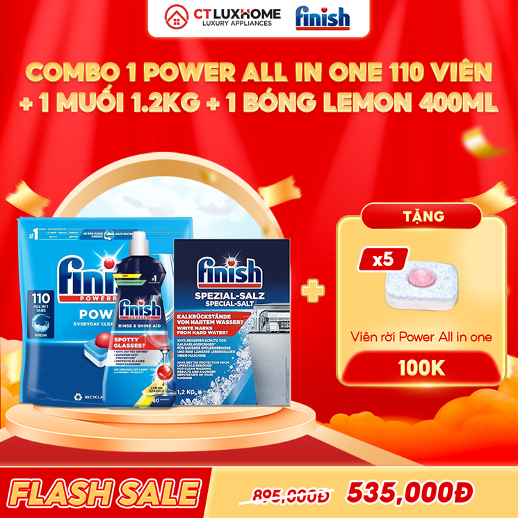 VIÊN RỬA BÁT FINISH POWER ALL IN ONE